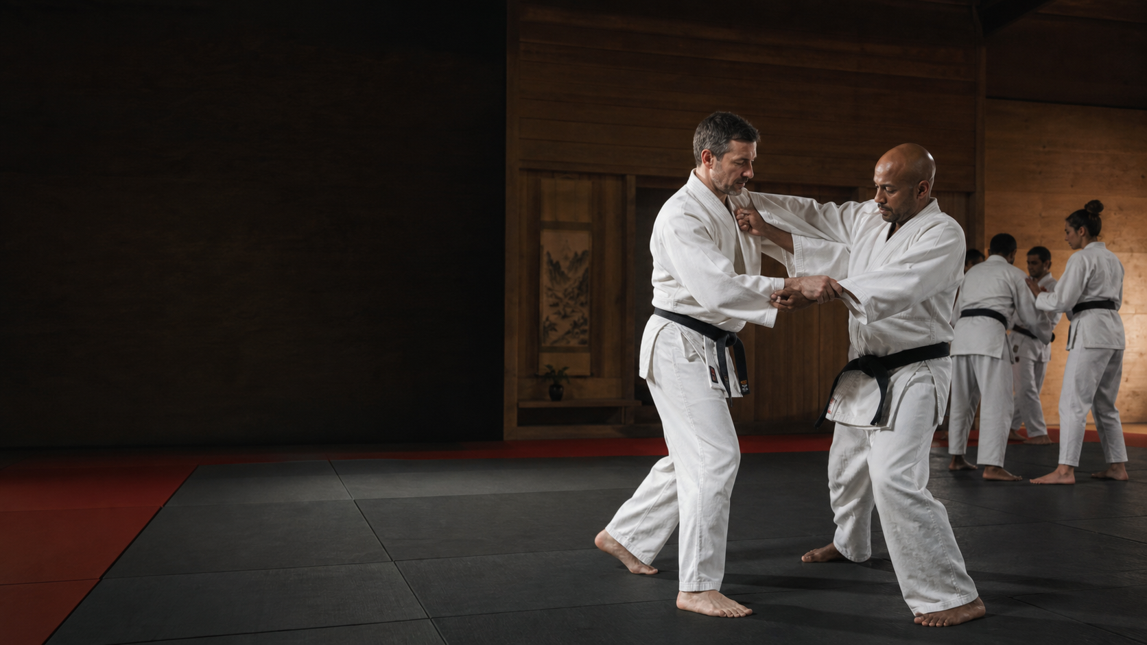Cours de Wa-Jutsu au dojo de Marcinelle